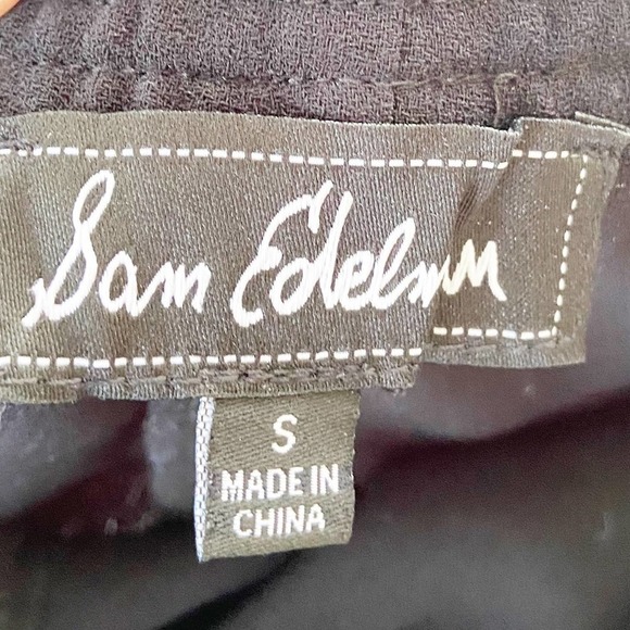 SAM EDELMAN Black Fringe Trim Shorts Size Small - Picture 6 of 7